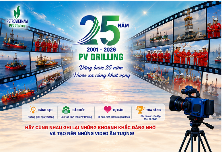 PVD OFFSHORE LAUNCHES VIDEO CONTEST IN CELEBRATION OF PV DRILLING’S 25TH ANNIVERSARY
