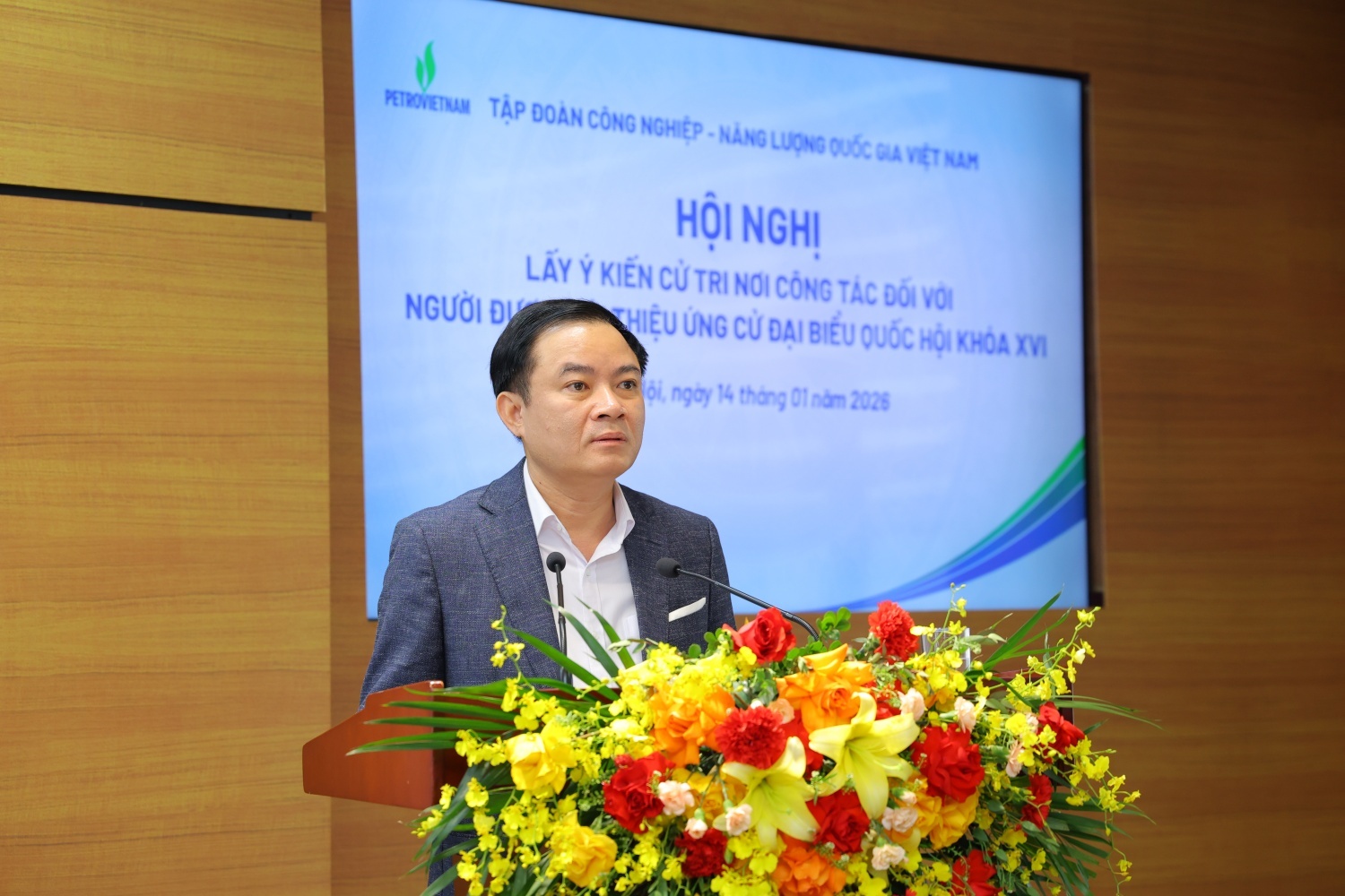 COMRADE LE NGOC SON NOMINATED AS CANDIDATE FOR THE 16TH NATIONAL ASSEMBLY AT CONSTITUENCY NO. 4, HO CHI MINH CITY